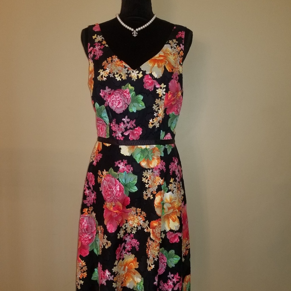 Mica floral print dress
